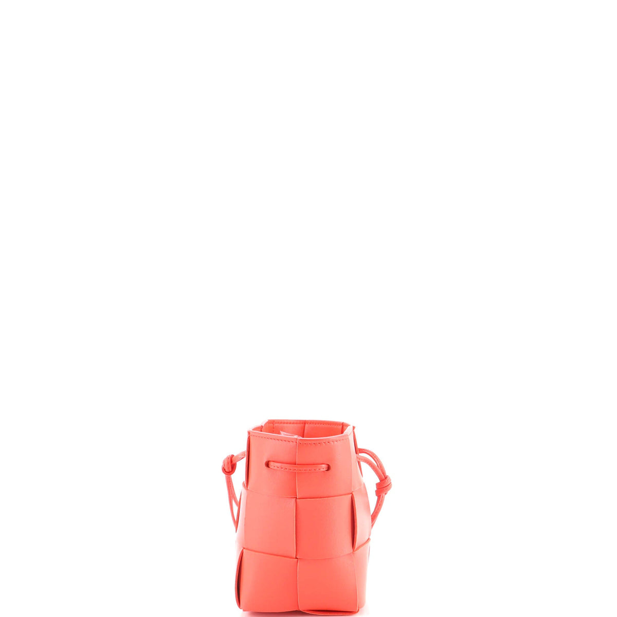 Cassette Bucket Bag Maxi Intrecciato Leather Mini