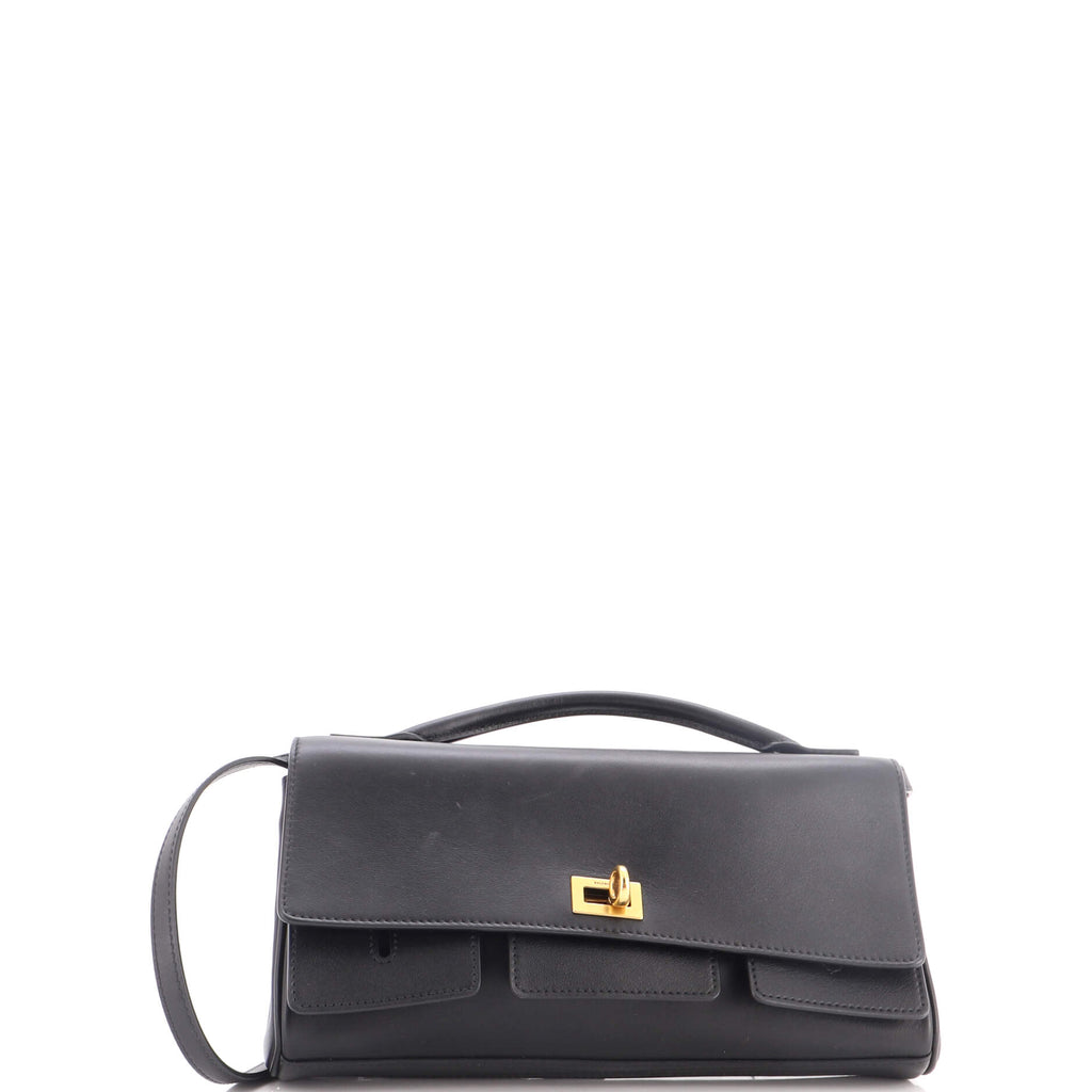 Bel Air Top Handle Flap Leather