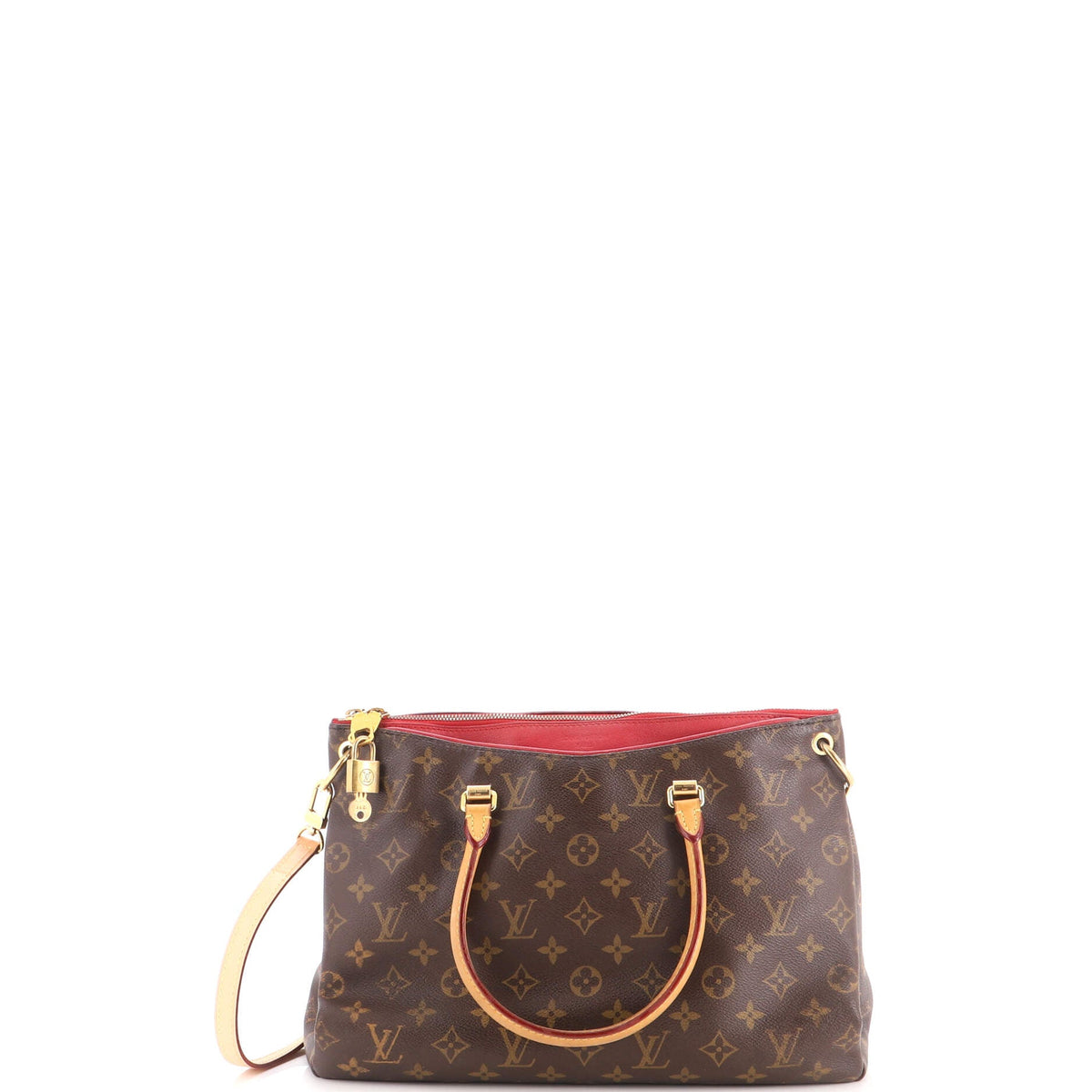 Pallas Tote Monogram Canvas with Leather
