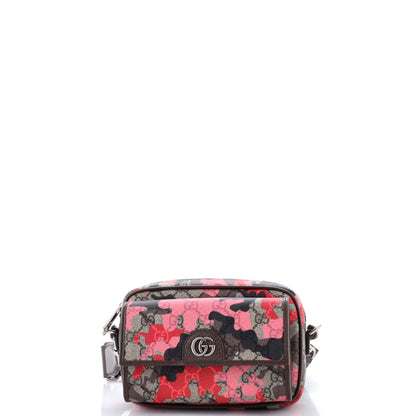 GG Front Pocket Crossbody Bag GG Camouflage Coated Canvas Mini