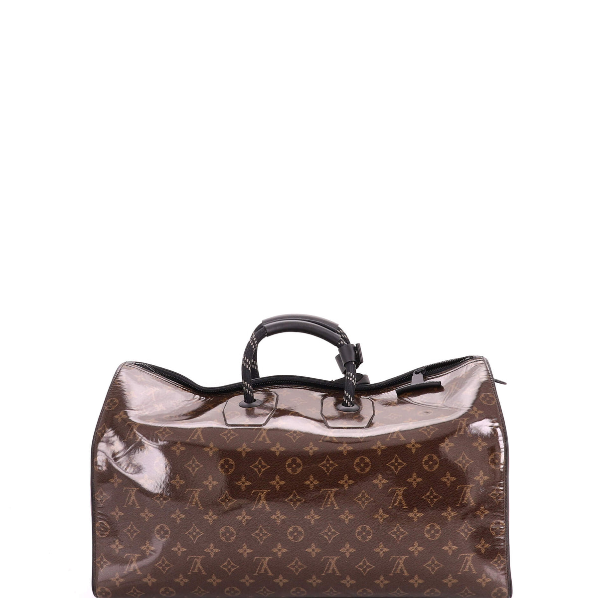 Keepall Bandouliere Bag Limited Edition Monogram Glaze Canvas 50