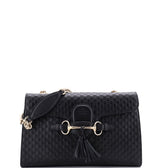 Emily Chain Flap Bag Microguccissima Leather Medium