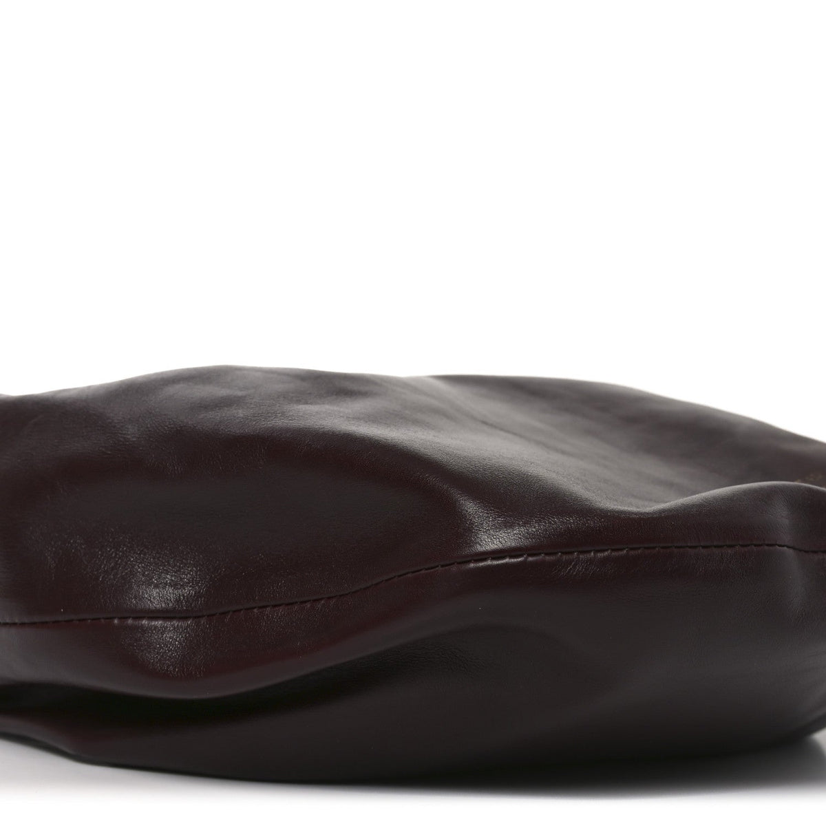 Khaite Calfskin Medium Olivia Hobo Burgundy