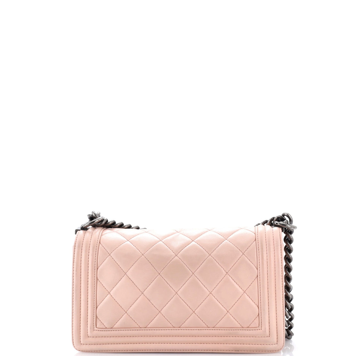 Boy Flap Bag Quilted Lambskin Old Medium