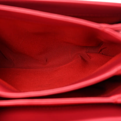 Chanel Calfskin Mini Tramezzo Flap Red