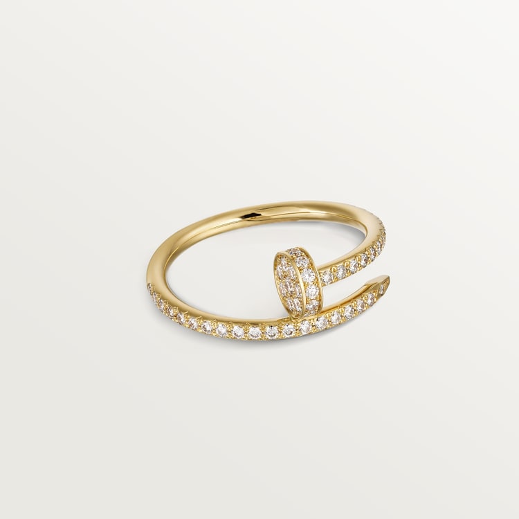 18K Gold Diamonds Juste un Clou Ring