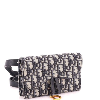 Saddle Rectangular Belt Bag Oblique Canvas