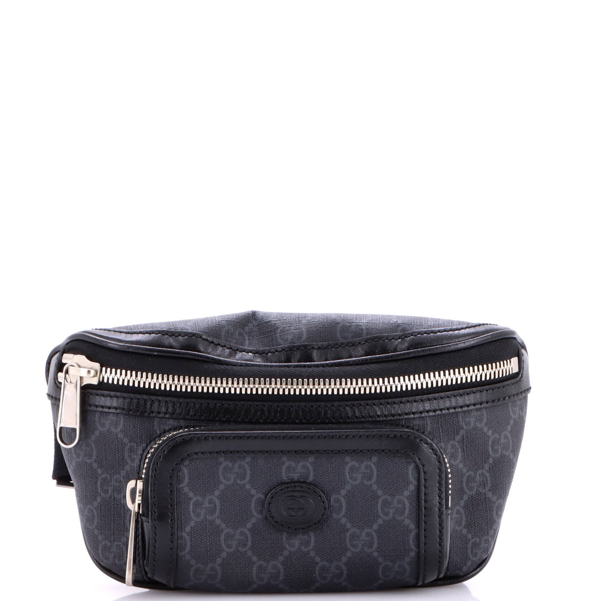 Interlocking G Patch Belt Bag GG Coated Canvas