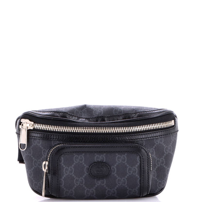 Interlocking G Patch Belt Bag GG Coated Canvas