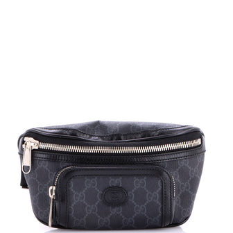 Interlocking G Patch Belt Bag GG Coated Canvas