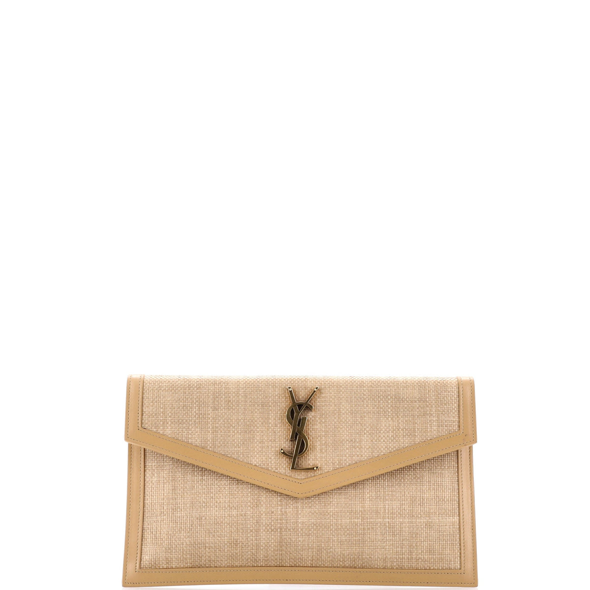Uptown Pouch Raffia