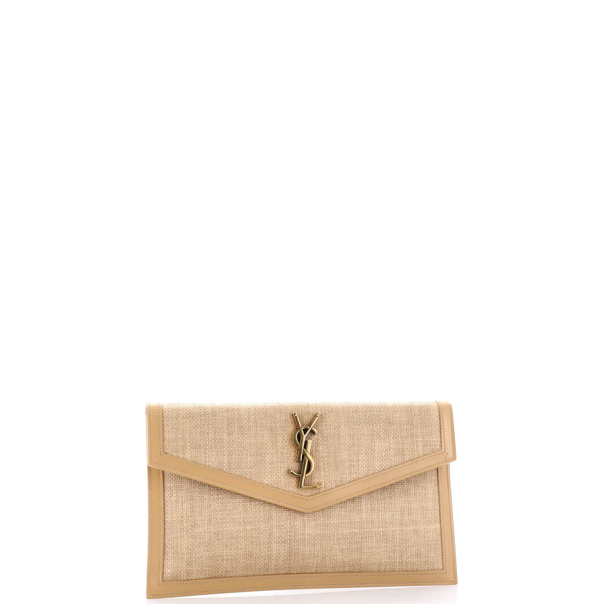 Uptown Pouch Raffia