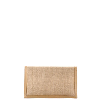 Uptown Pouch Raffia