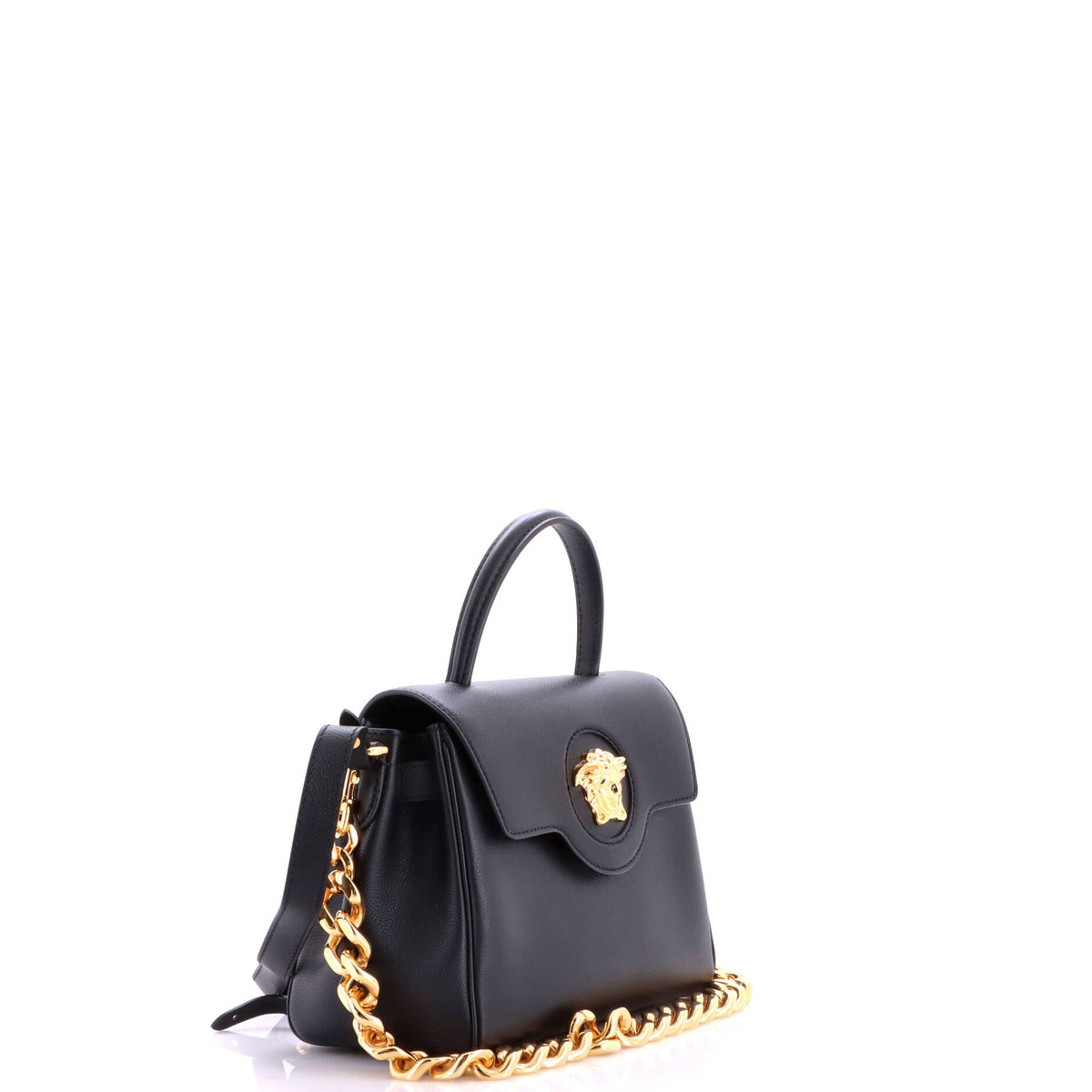 La Medusa Top Handle Bag Leather Medium
