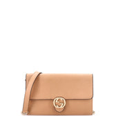 Interlocking Wallet on Chain Leather