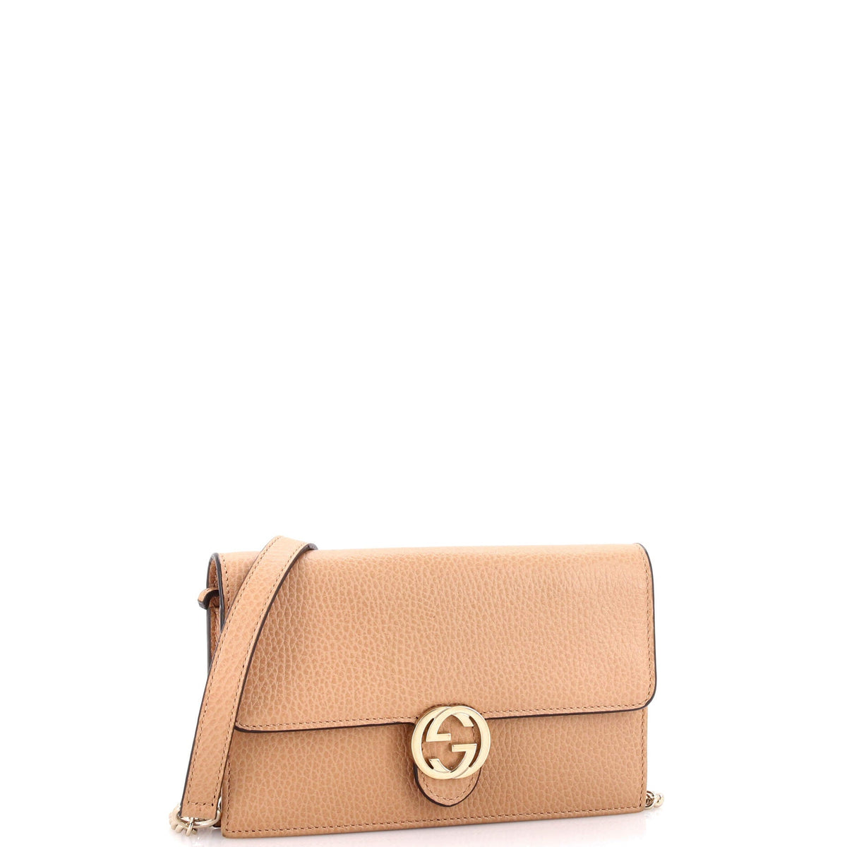 Interlocking Wallet on Chain Leather
