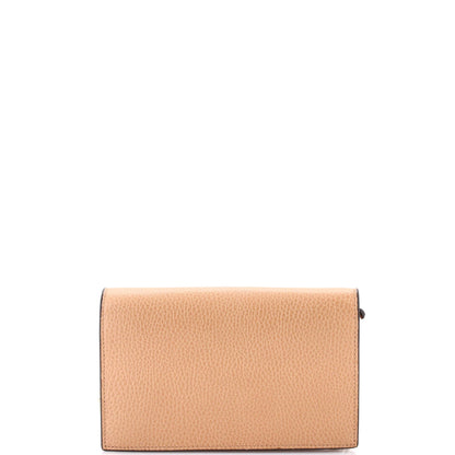 Interlocking Wallet on Chain Leather