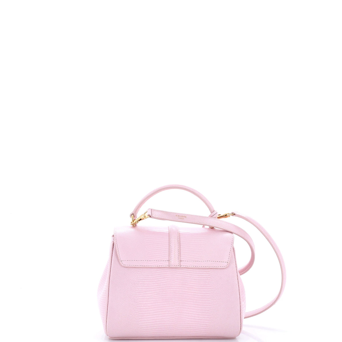 16 Top Handle Bag Lizard Small