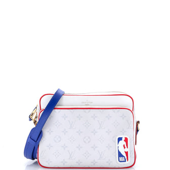 x NBA Nil Messenger Bag Monogram Antarctica Canvas