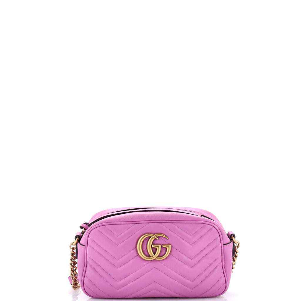 GG Marmont Shoulder Bag Matelasse Leather Small