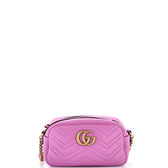GG Marmont Shoulder Bag Matelasse Leather Small