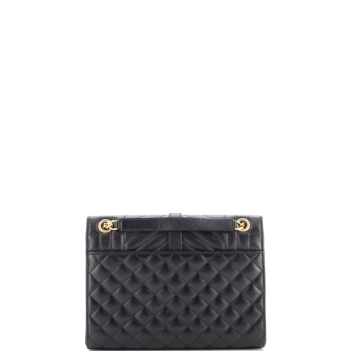 Classic Monogram Envelope Satchel Mixed Matelasse Leather Medium