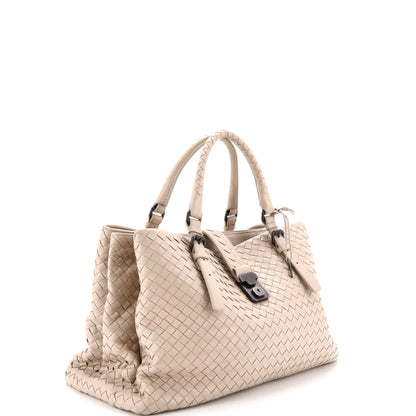 Roma Bag Intrecciato Nappa Medium