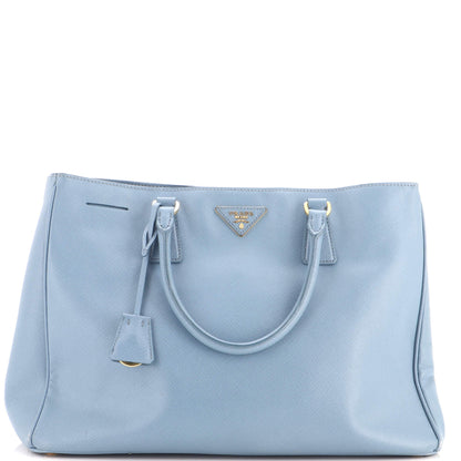 Lux Open Tote Saffiano Leather Large