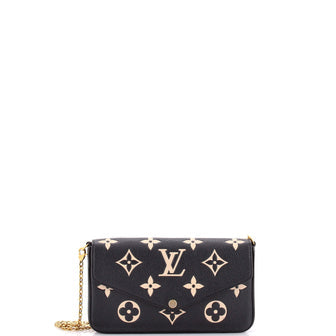 Felicie Pochette Bicolor Monogram Empreinte Giant