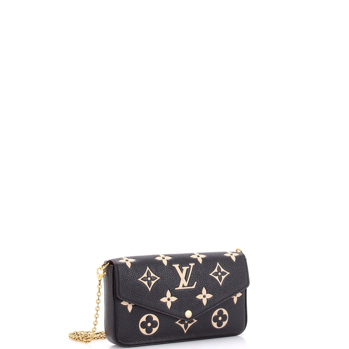 Felicie Pochette Bicolor Monogram Empreinte Giant