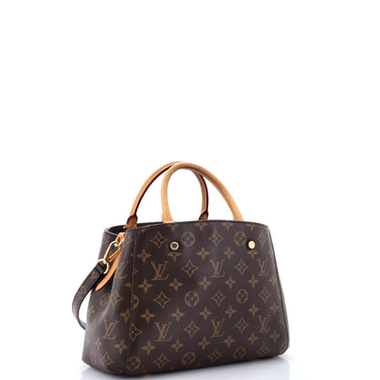 Montaigne Handbag Monogram Canvas BB