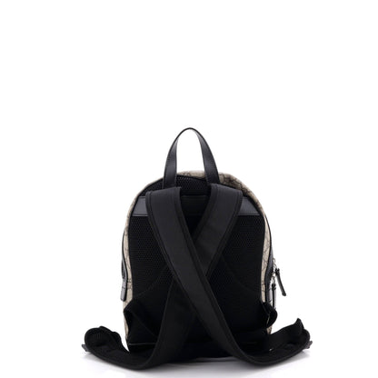 Zip Pocket Backpack GG Coated Canvas Small