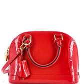Alma Handbag Monogram Vernis BB