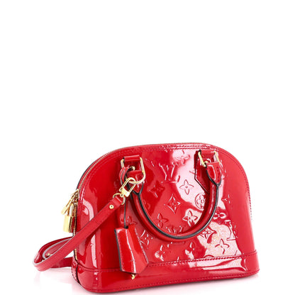 Alma Handbag Monogram Vernis BB