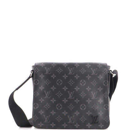 District Messenger Bag Monogram Eclipse Canvas PM