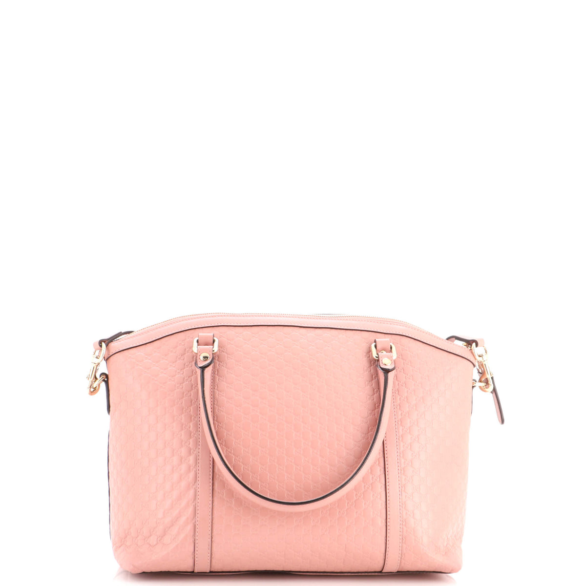 Britt Convertible Dome Satchel Microguccissima Leather Medium