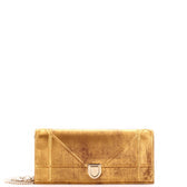 Diorama Chain Clutch Leather