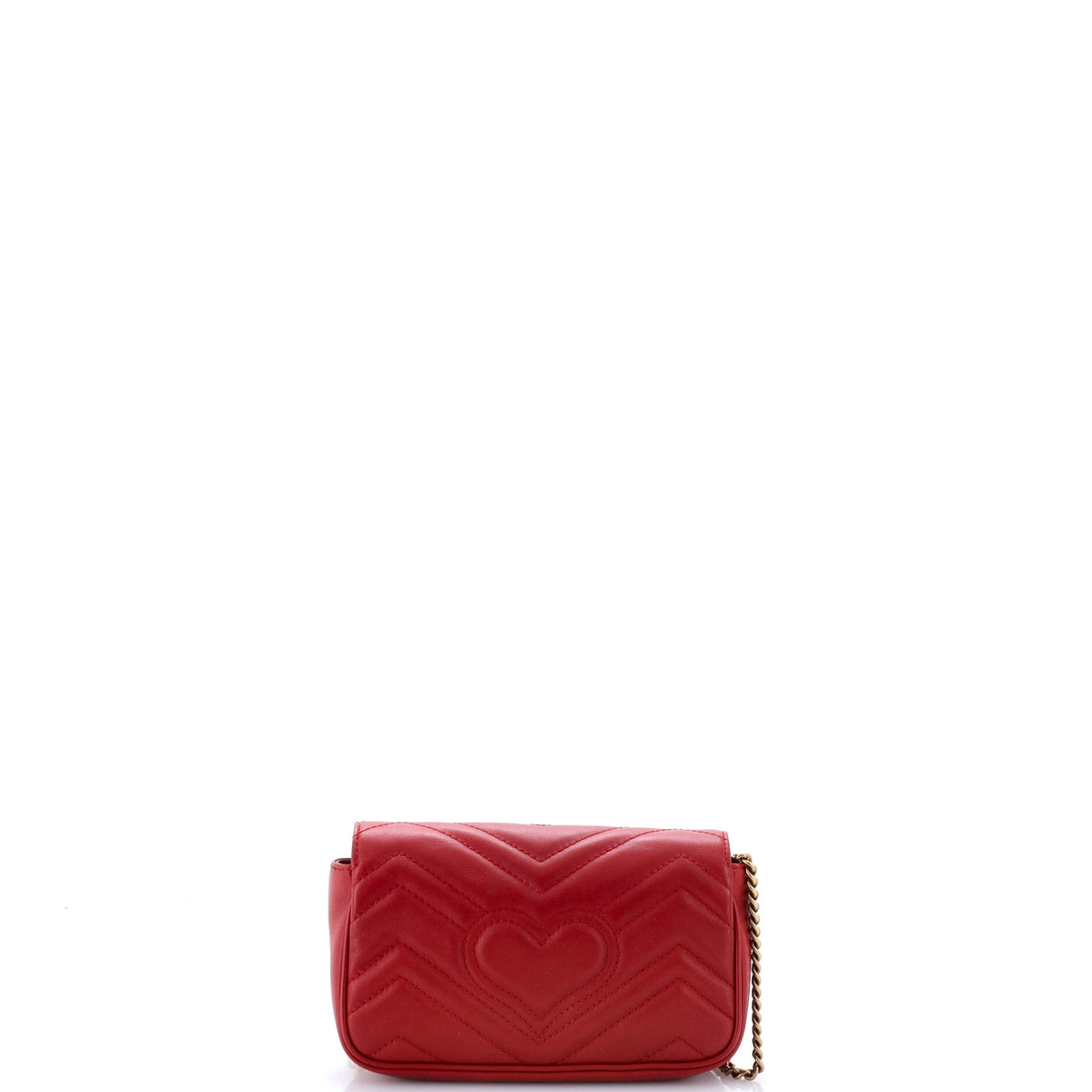 GG Marmont Flap Bag Matelasse Leather Super Mini