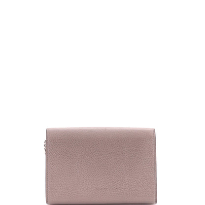 Dionysus Chain Wallet Leather with Embellished Detail Small