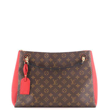 Surene Handbag Monogram Canvas with Leather MM