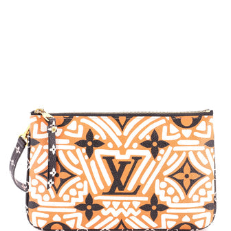 Double Zip Pochette Limited Edition Crafty Monogram Giant
