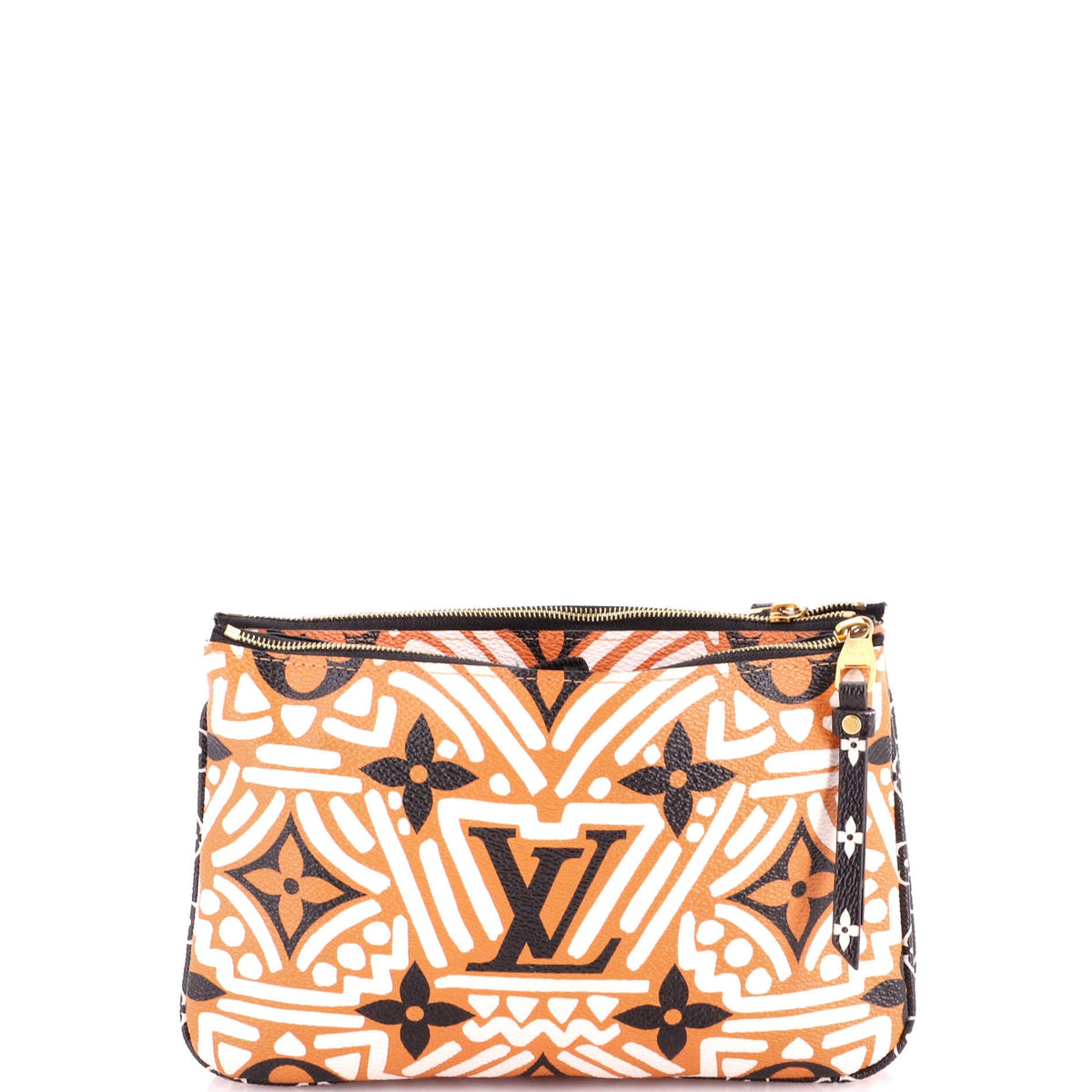 Double Zip Pochette Limited Edition Crafty Monogram Giant