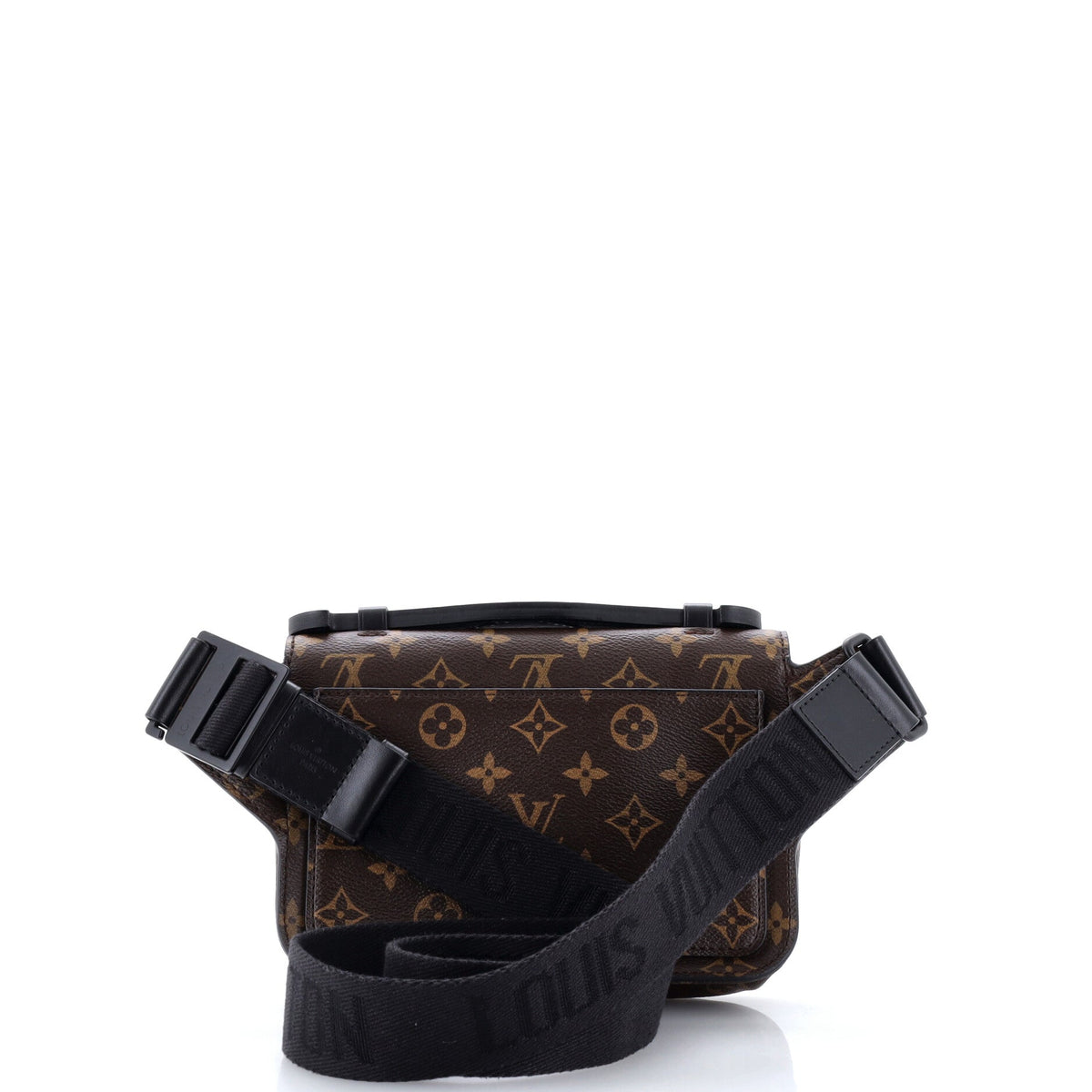 S Lock Sling Bag Macassar Monogram Canvas