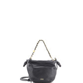 Flamenco Knot Chain Purse Bag Leather Mini
