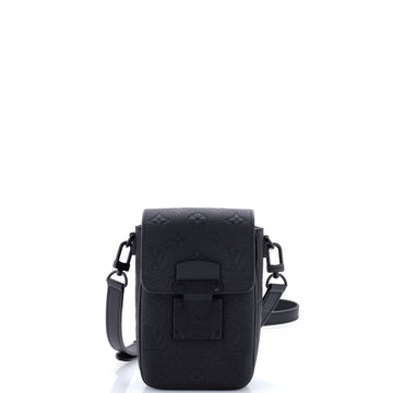 S Lock Vertical Wearable Wallet Monogram Taurillon Leather