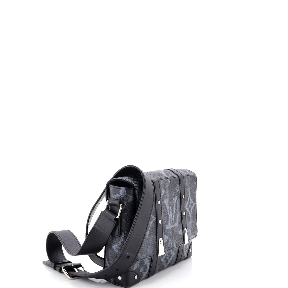 Trunk Messenger Bag Limited Edition Monogram Pastel Noir PM