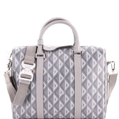 Lingot Briefcase CD Diamond Coated Canvas and Leather