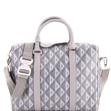 Lingot Briefcase CD Diamond Coated Canvas and Leather