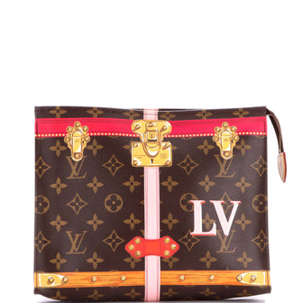 Toiletry Pouch Limited Edition Summer Trunks Monogram Canvas 26