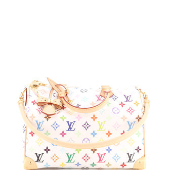 x Takashi Murakami Speedy Soft Bandouliere Bag Monogram Multicolor 30
